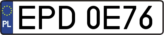 EPD0E76