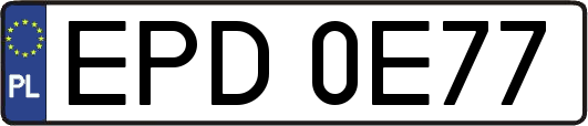 EPD0E77