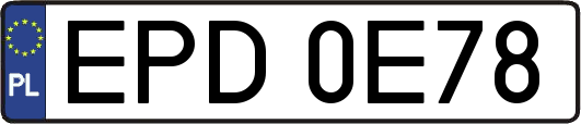 EPD0E78