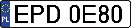 EPD0E80