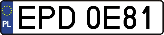 EPD0E81