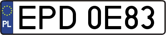 EPD0E83