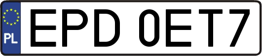 EPD0ET7