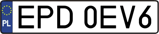 EPD0EV6