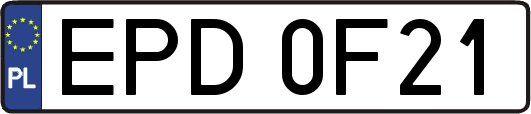 EPD0F21