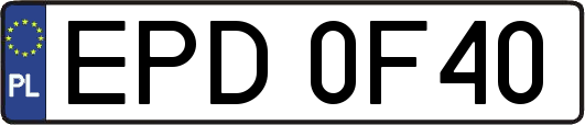 EPD0F40