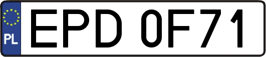 EPD0F71