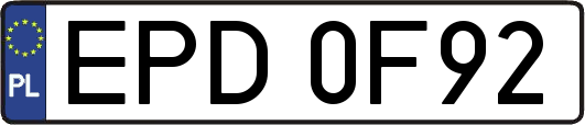 EPD0F92