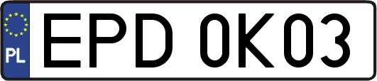 EPD0K03