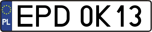 EPD0K13