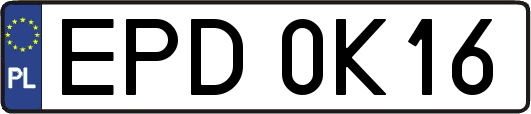 EPD0K16