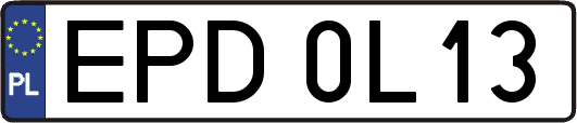 EPD0L13