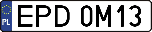 EPD0M13
