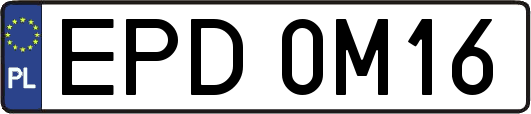 EPD0M16