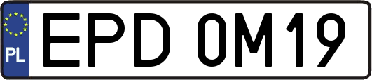 EPD0M19