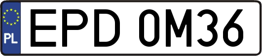 EPD0M36