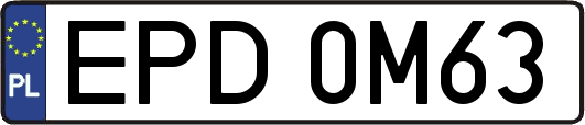 EPD0M63