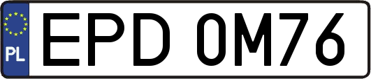 EPD0M76