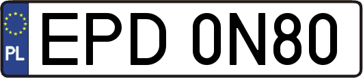 EPD0N80