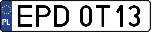 EPD0T13