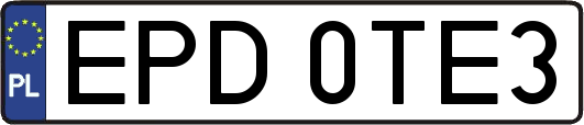 EPD0TE3