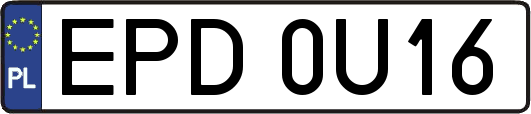 EPD0U16