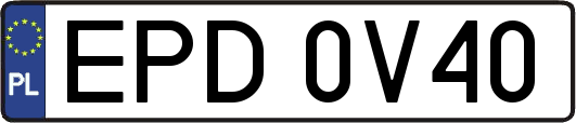 EPD0V40