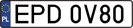 EPD0V80