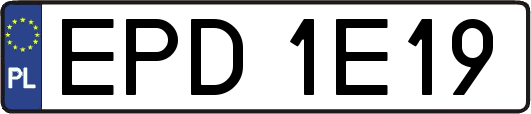 EPD1E19