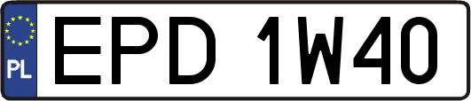 EPD1W40