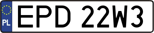 EPD22W3