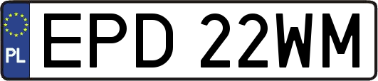 EPD22WM
