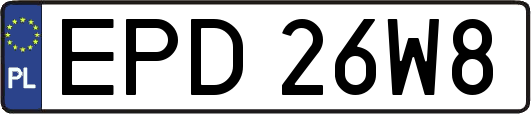 EPD26W8