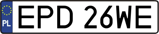EPD26WE