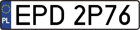 EPD2P76