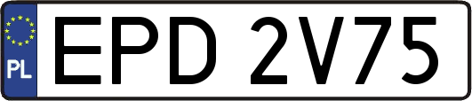 EPD2V75