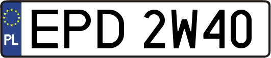 EPD2W40