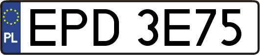 EPD3E75