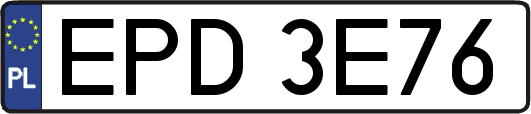 EPD3E76