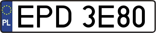 EPD3E80