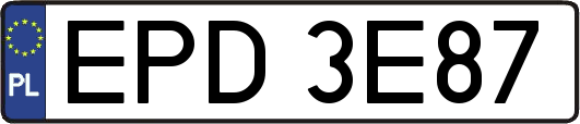 EPD3E87