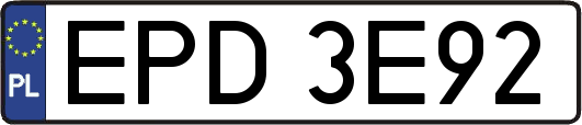EPD3E92
