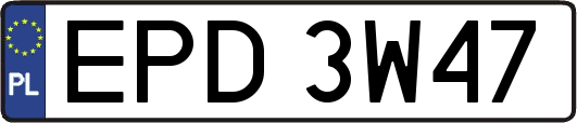EPD3W47