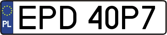 EPD40P7