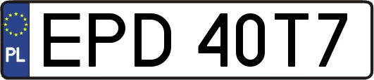 EPD40T7