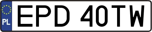EPD40TW