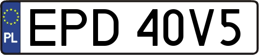 EPD40V5