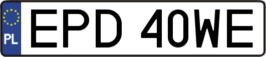 EPD40WE