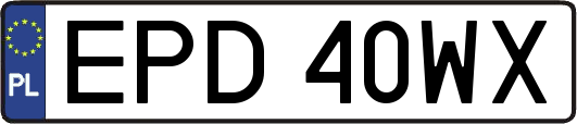 EPD40WX