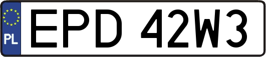 EPD42W3